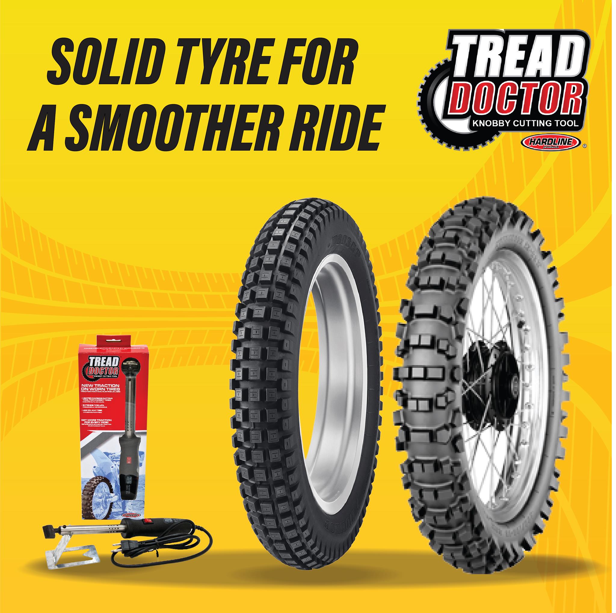 Keep the edges solid for hassle free smoother traveling with Tread Doctor.